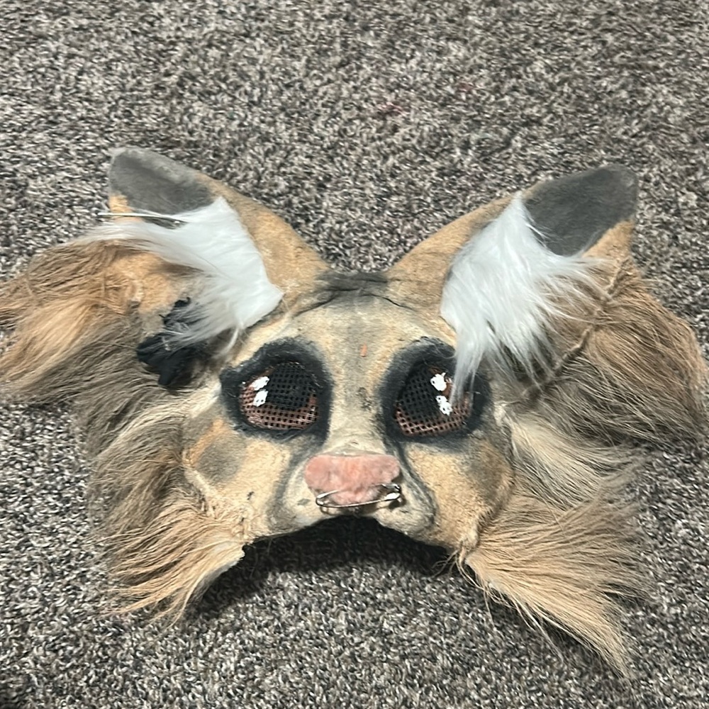 Serval cat mask